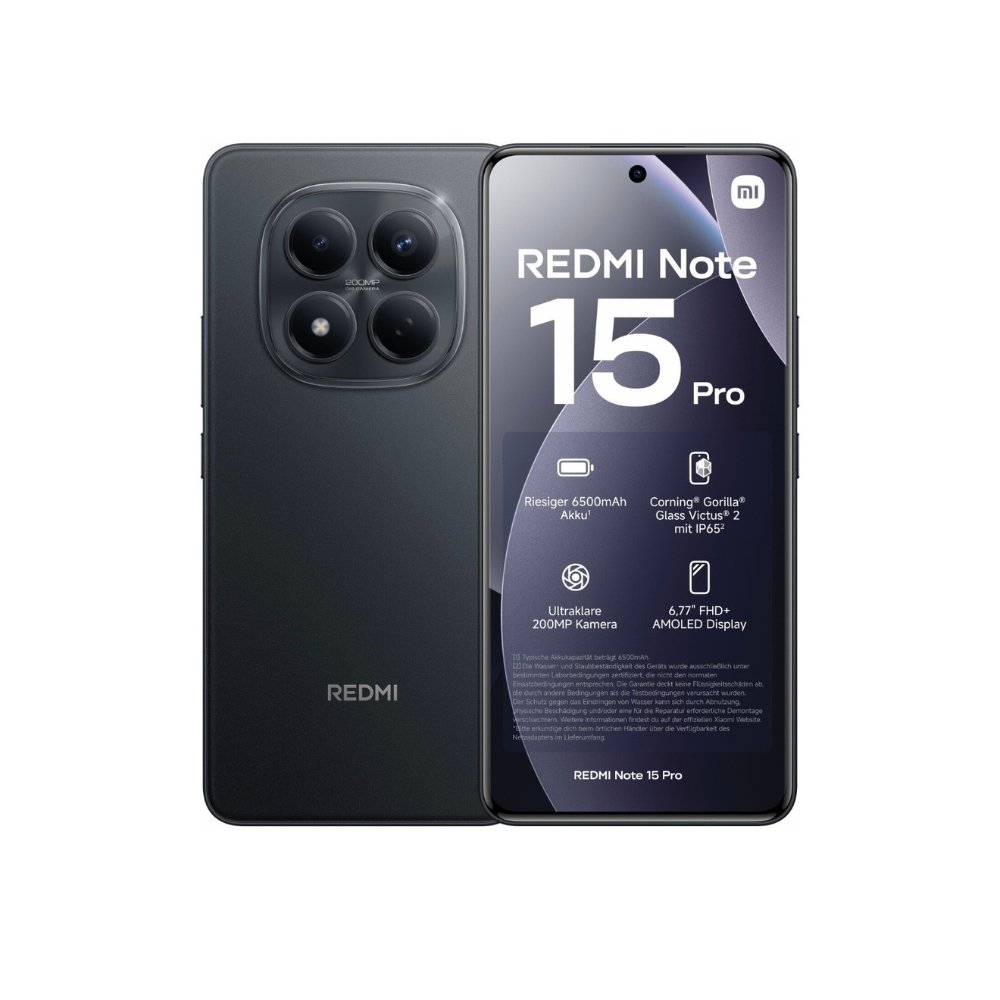 Redmi Note 15 Pro 4G noir